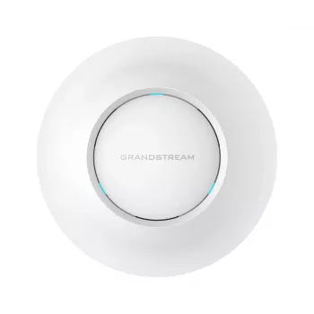 Grandstream GWN7605 802.11ac Wave-2 2x2 Wi-Fi prieigos taškas MU-MIMO Beamforming 2x Gigabit 1.27Gbps PoE/PoE+ 100+ klientų Vidaus Balta
