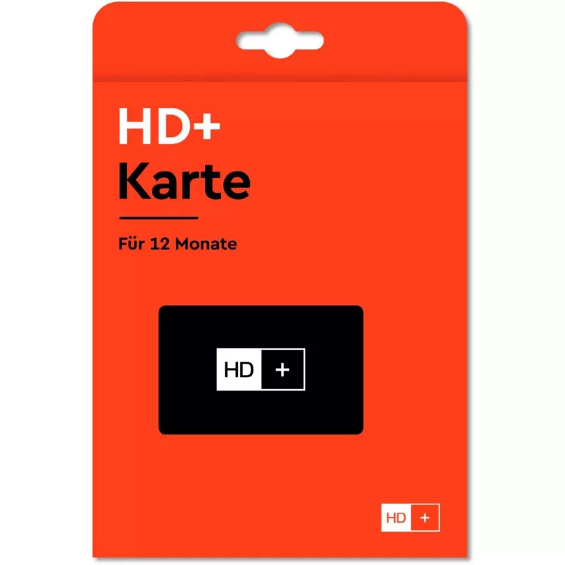 HD plus HD+ Kortelė su 12 mėnesių HD+ kanalų paketu