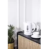 Mesko virdulys | MS 1376 | Elektrinis | 850 W | 0,8 L | Plastikinis | 360° sukamas pagrindas | Baltas