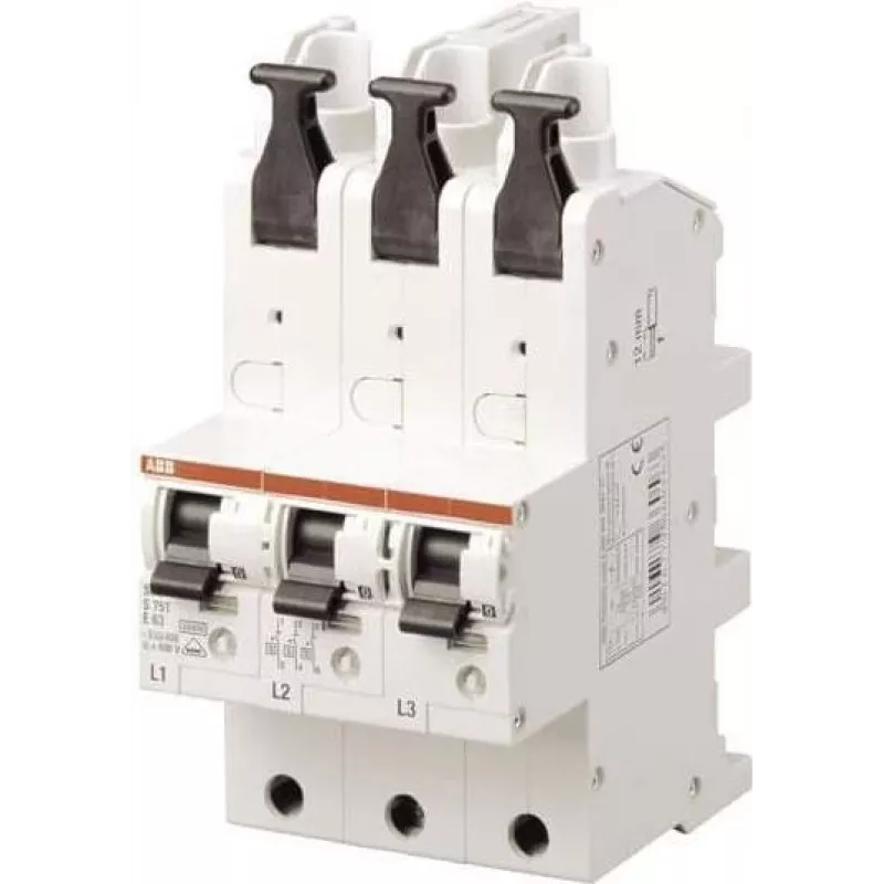 ABB S751/3-E40 - 230/400 V - 40 A - -25 - 55 °C - -40 - 70 °C - 81 mm - 116 mm