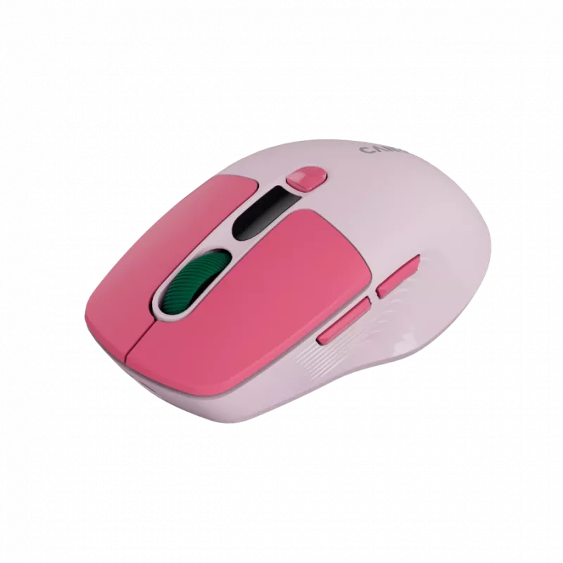 Canyon MW-26 - 2in1 belaidė optinė pelė Bluetooth / 2,4 GHz - tyli - rožinė