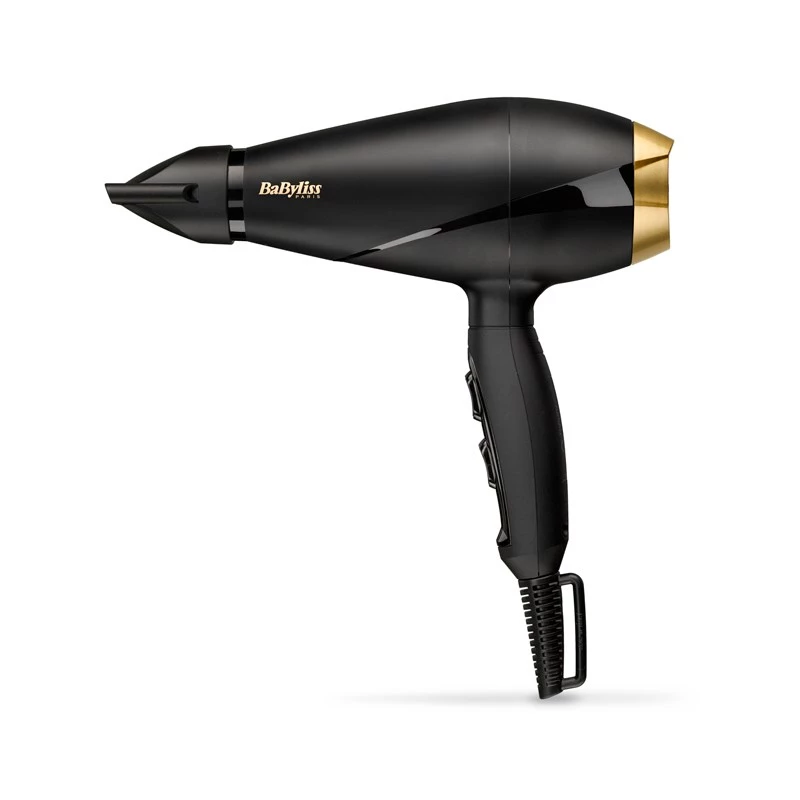 BaByliss 6704E plaukų džiovintuvas 2000 W Juoda, Auksinė