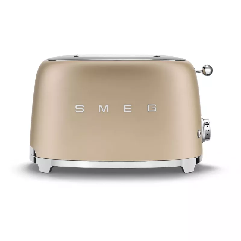Skrudintuvas Smeg 50's Style TSF01CHMEU 2 griežinėliai Auksinis 950W
