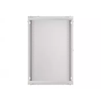 Lanberg ant sienos montuojama instaliacinė spinta 19'' 18U 600x450mm pilka (stiklinės durys)