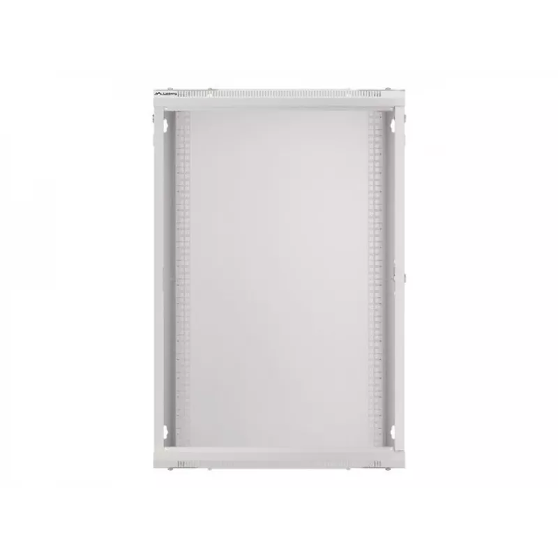 Lanberg ant sienos montuojama instaliacinė spinta 19'' 18U 600x450mm pilka (stiklinės durys)