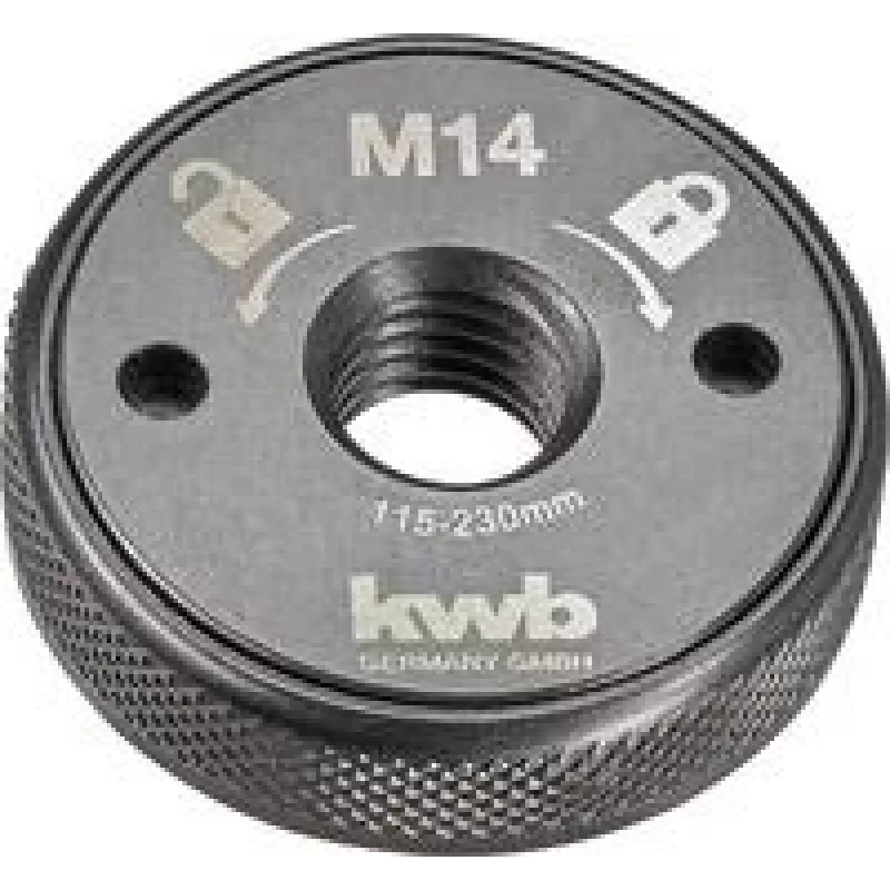 Greito užveržimo veržlė KWB 717700, skirta 115–230 mm