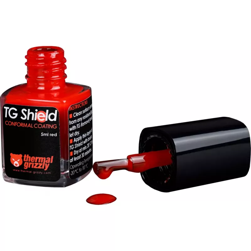 Aušinimo skystis Thermal Grizzly TG-ASH-050-RT, termopasta 5 ml, galima juodos/raudonos/skaidrios spalvos