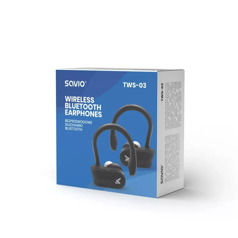 Ausinės Savio TWS-03