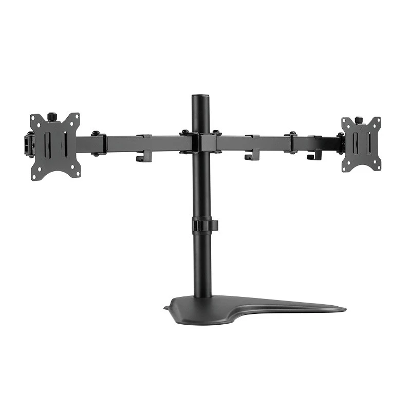 Monitoriaus laikiklis LOGILINK BP0099 2 ekranams, iki 81,3 cm (32 colių), VESA 75x75–100x100, maks. 8 kg, juodas