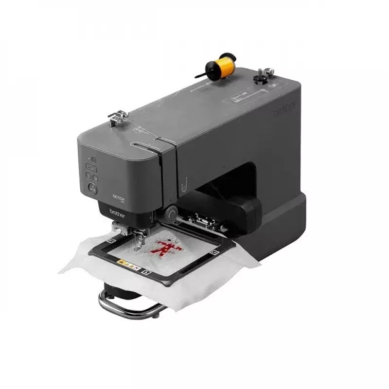 Embroidery machine Brother PP1 APR24 with 24 built-in designs and USB connectivity