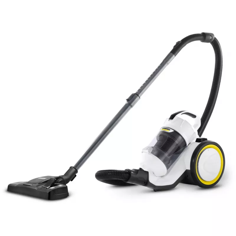 Cikloninis dulkių siurblys Karcher VC 3 — sausas valymas namuose, 700 W, 0,9 L be maišelio, HEPA 13, teleskopinis vamzdis, 1,5 m žarna