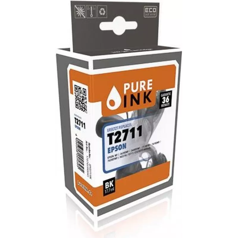 Pure Ink EPST2711BK spausdintuvo eksploatacinė medžiaga juoda