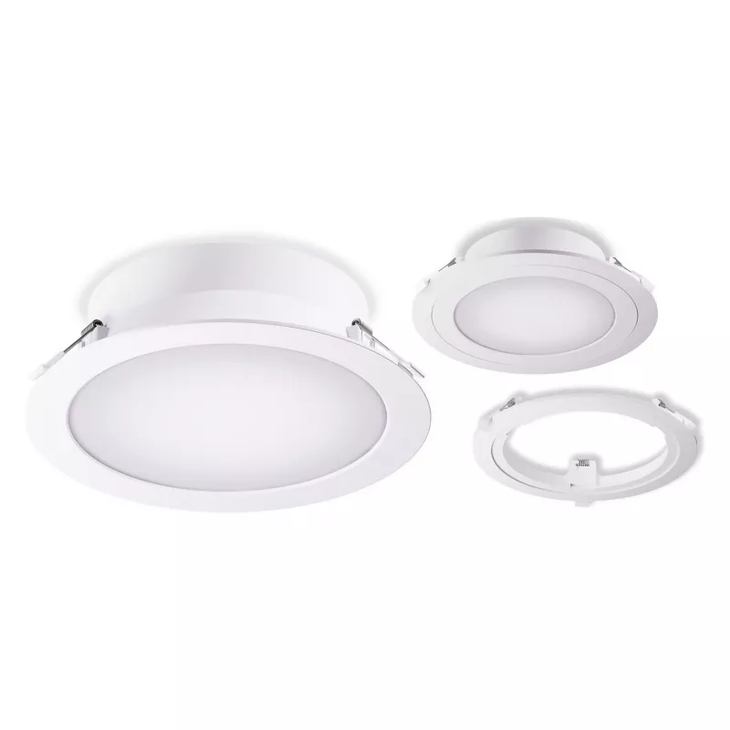 Steinel RS PRO DL 200 SC HF jutiklio prožektorius 18W, reguliuojama 3000K/4000K/6500K