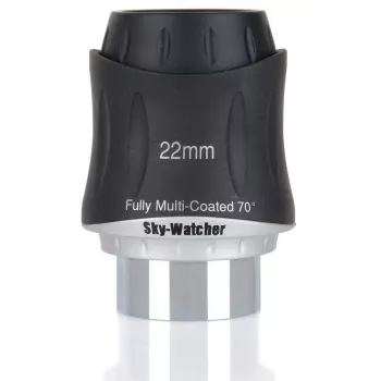 Okuliaras Skywatcher SWA-70 22mm 2 coliai — 22 mm židinio nuotolis, 2 colių vamzdelis