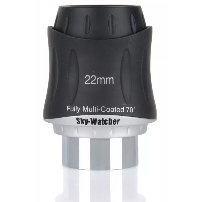 Okuliaras Skywatcher SWA-70 22mm 2 coliai — 22 mm židinio nuotolis, 2 colių vamzdelis