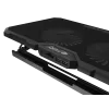 FURY GUNBAI G3 Laptop Cooling Pad 14.1–17.3 su 2 ventiliatoriais, RGB apšvietimu, 2× USB
