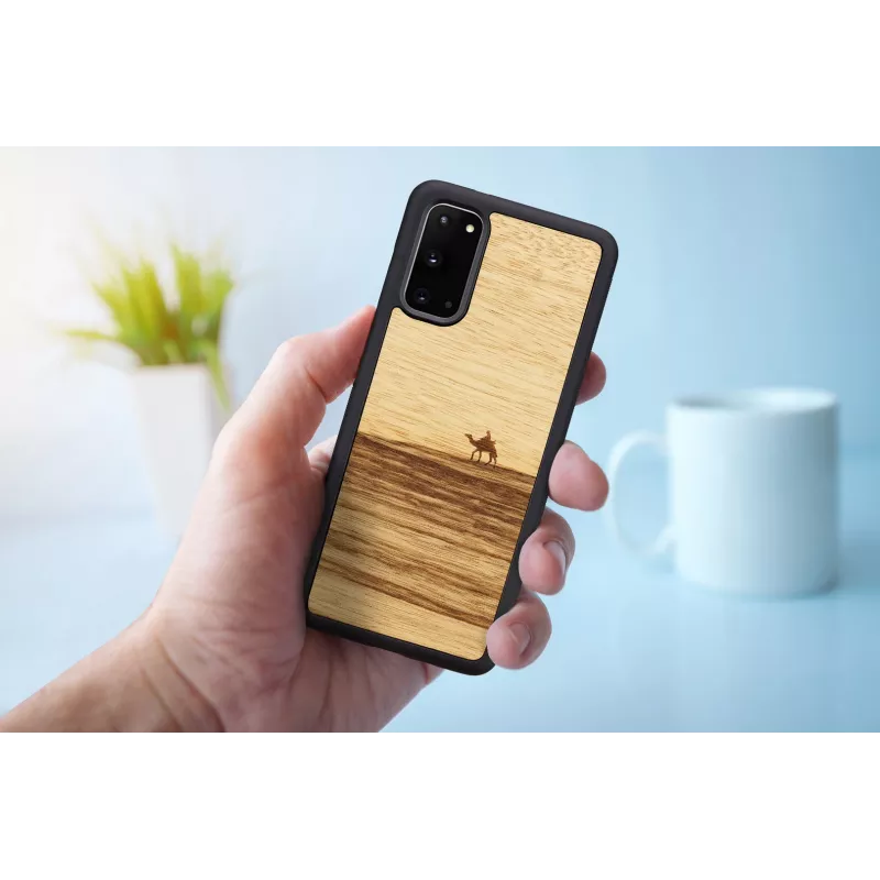 Išmaniojo telefono dėklas man and wood Galaxy S20 Terra Juoda – apsauginis telefono gaubtas Samsung Galaxy S20