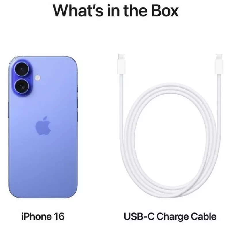 Išmanusis telefonas Apple iPhone 16 6,1 colio 128 GB mėlynas