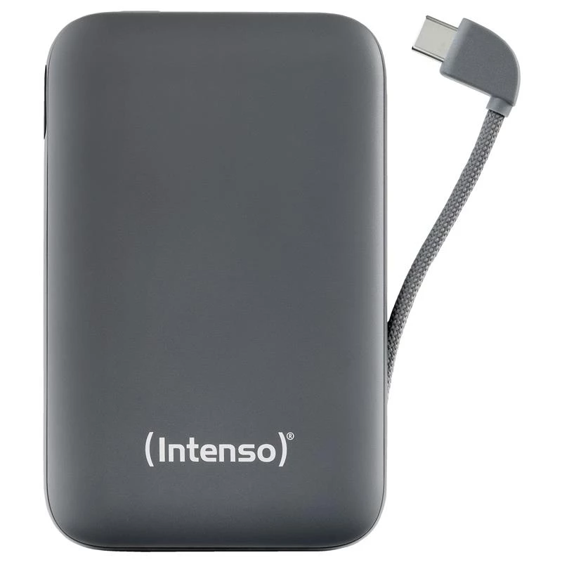 Išorinė baterija USB 10000MAH/PILKA S10000 7333034 Intenso