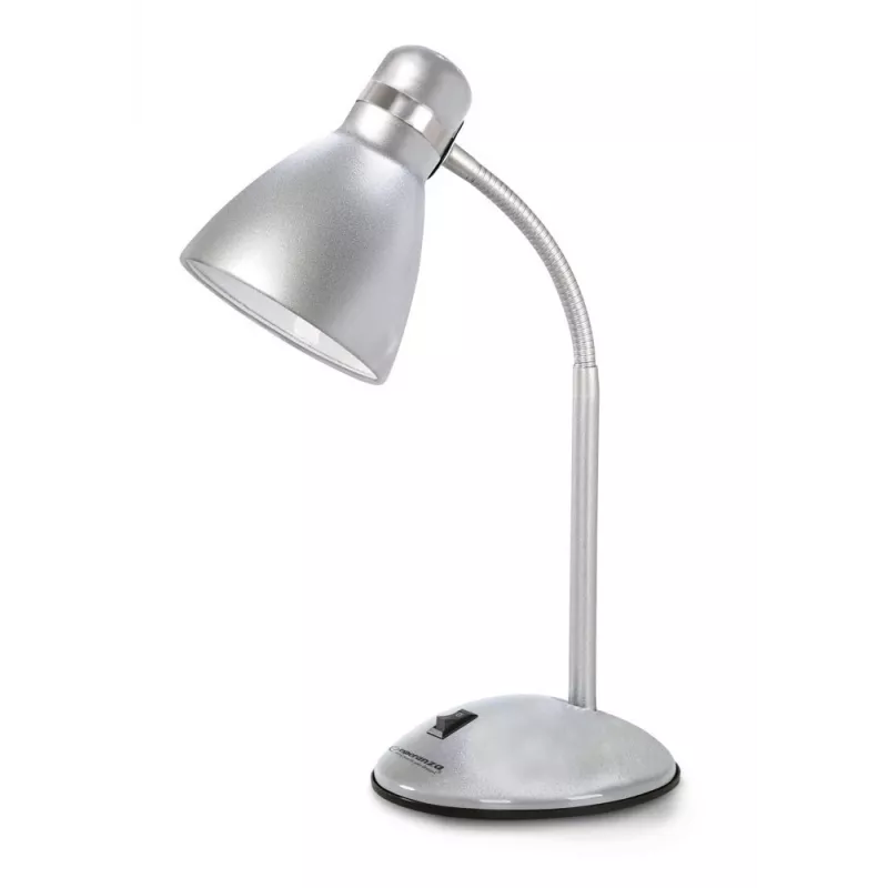 Esperanza ELD113S stalinė lempa E27 12 W LED sidabrinė