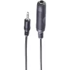 Garso kabelis ShiverPeaks BS30701 0,2 m 3,5 mm į 6,35 mm juodas