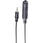 Garso kabelis ShiverPeaks BS30701 0,2 m 3,5 mm į 6,35 mm juodas
