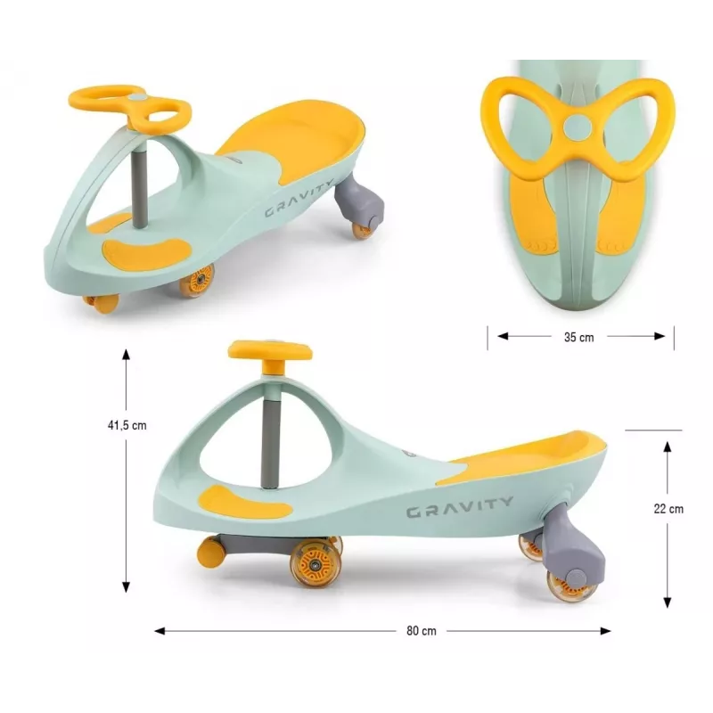 Gravity ride Gravity lime-Geltona
