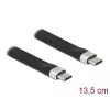 FPC plokščias juostinis kabelis USB Type-C į USB Type-C DeLOCK 85770