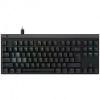 Mechaninė klaviatūra Logitech G515 Rapid TKL — be skaičių bloko, juoda, US International išdėstymas, USB, linijiniai jungikliai