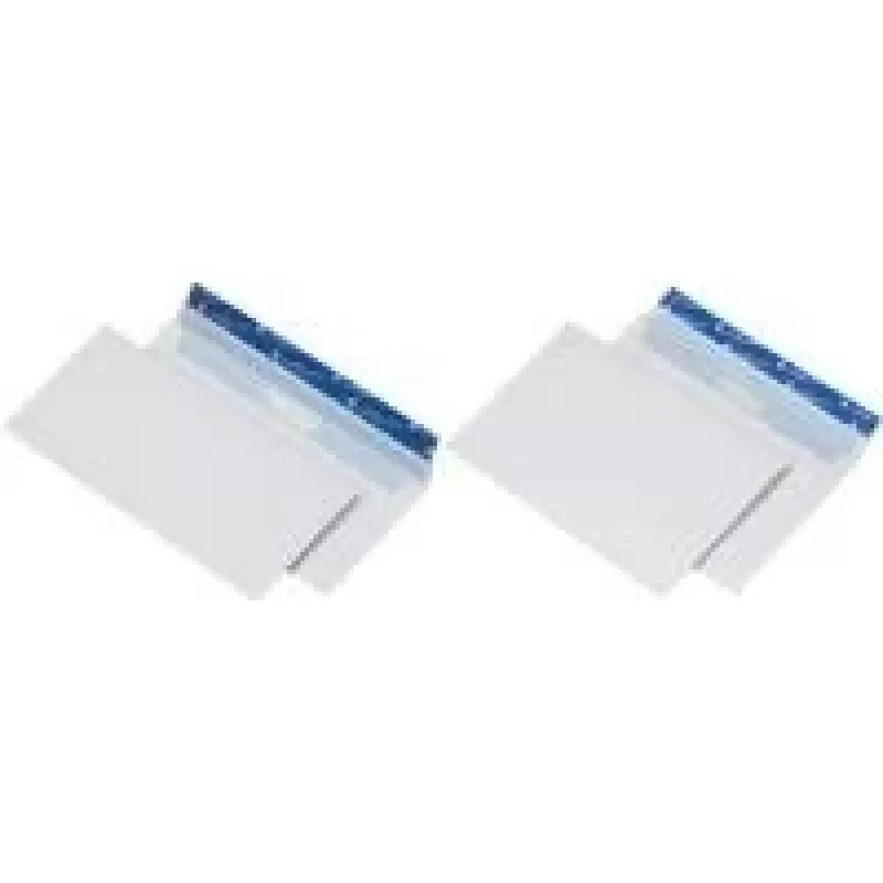 Vokas MAILmedia CYGNUS EXCELLENCE 114 x 229 mm lipnus su apsaugine juostele baltas