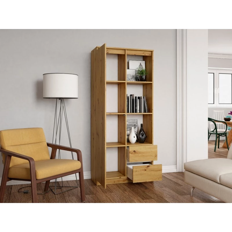 Topeshop RS-80 BILY ART biuro knygų spinta