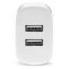 PHONE CHARGER 2X USB 2, 4A 12W WHITE