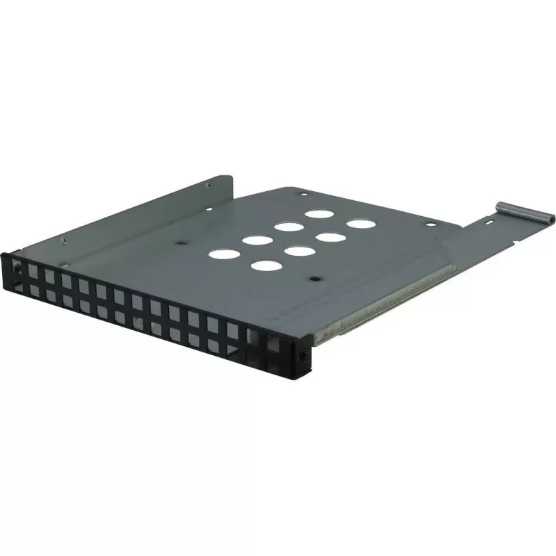 Inter-Tech IPC 1U-1404 stovas juodas, nerūdijantis plienas