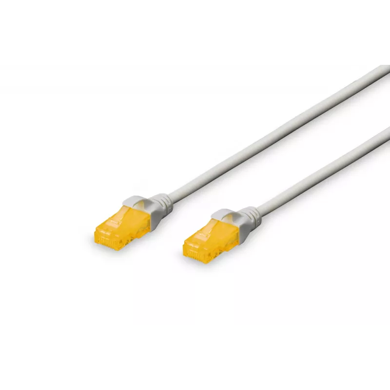 DIGITUS CAT 6A U-UTP Patch Cable Cu LSZH AWG 26/7 Ilgis 0,5 m Spalva Pilka (DK-1613-A-005)