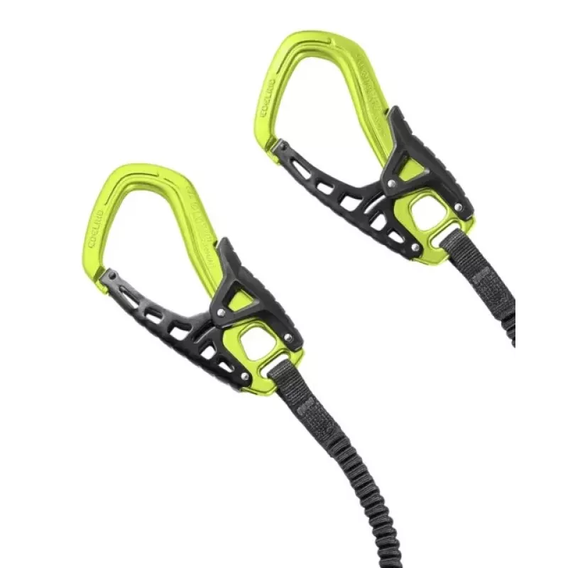 Apsauginis lynas nuo kritimo Edelrid kabelis COMFORT TRI — juoda/žalia, 532 g, min. naudotojo svoris 40 kg