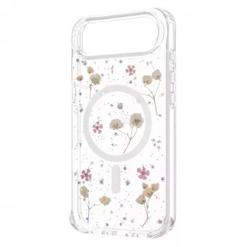 FIXED galinis dangtelis, skirtas Apple iPhone Air — TPU, MagBloom suderinamas, Blush Plum