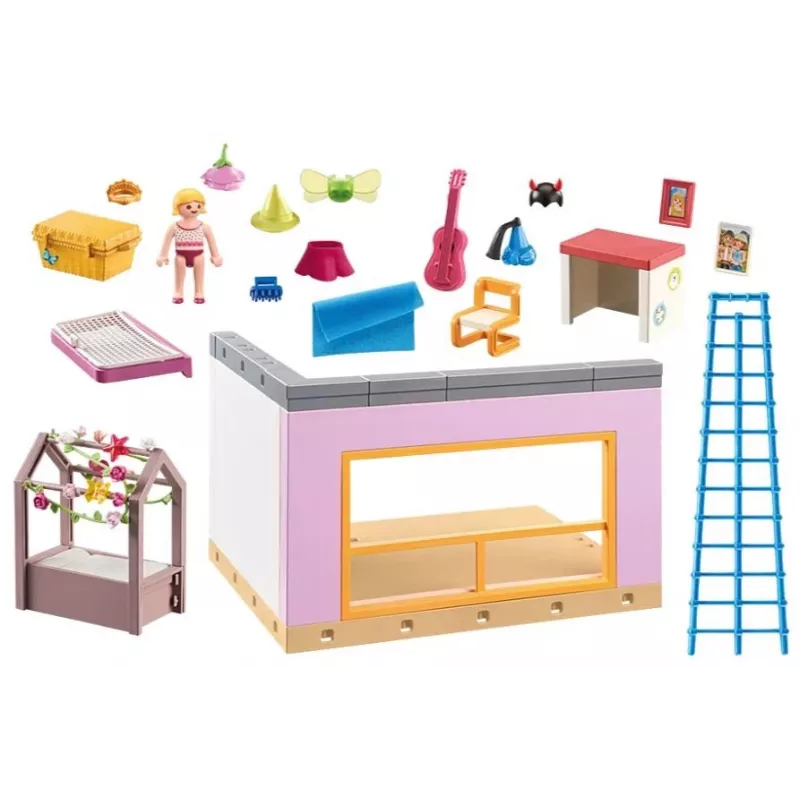 House Playmobil Mano gyvenimas Vaikų kambarys Spalvingas 71610
