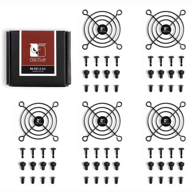 Noctua NA-FG1-6 Sx5 ventiliatoriaus grotelės, 60 mm - juoda