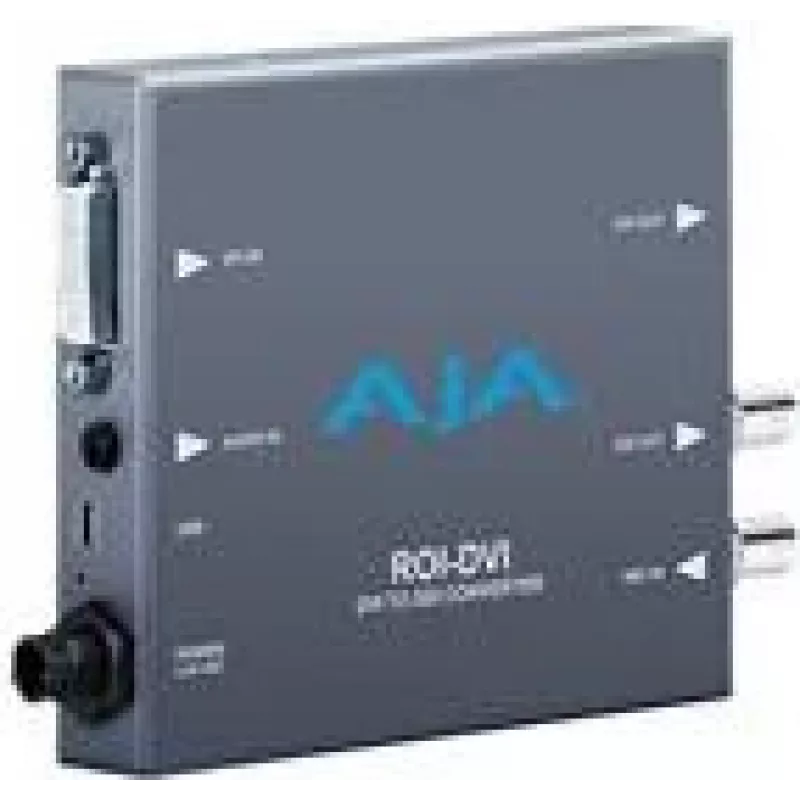 AJA ROI-DVI - DVI į 3G-SDI/HD-SDI/SDI vaizdo ir garso keitiklis / mastelio keitiklis