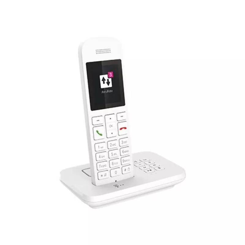 Telekom Sinus A12 analoginis/DECT telefonas, baltas