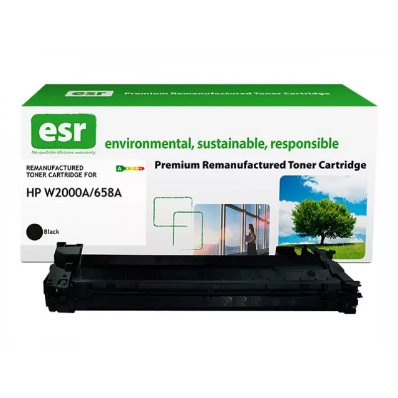 ESR Tonerio kasetė suderinama su HP W2000A Juoda remanufactured 7.000 puslapių