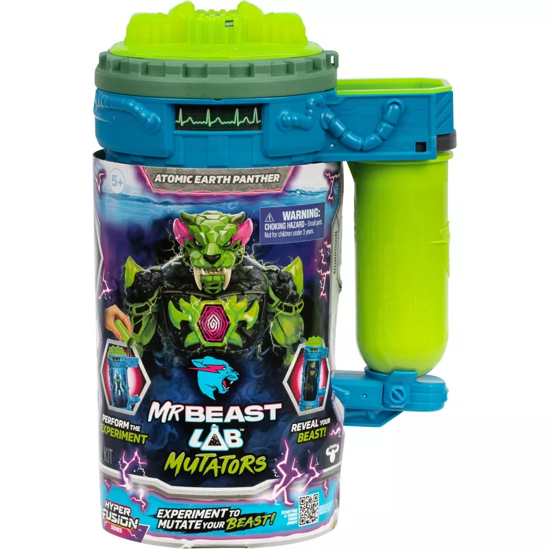 MrBeast Lab Mutators S2 Mutacijų Kamera - Atominė Žemės Pantera, žaidimo figūrėlė
