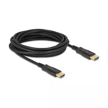 DeLOCK HDMI laidas 5 m Type A standartinis kištukas-kištukas 48 Gbit/s juodas