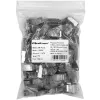 RJ45 modulinė jungtis QOLTEC 54556 CAT6 FTP, sidabrinė, 18×22×11 mm, pakuotėje 100 vnt.