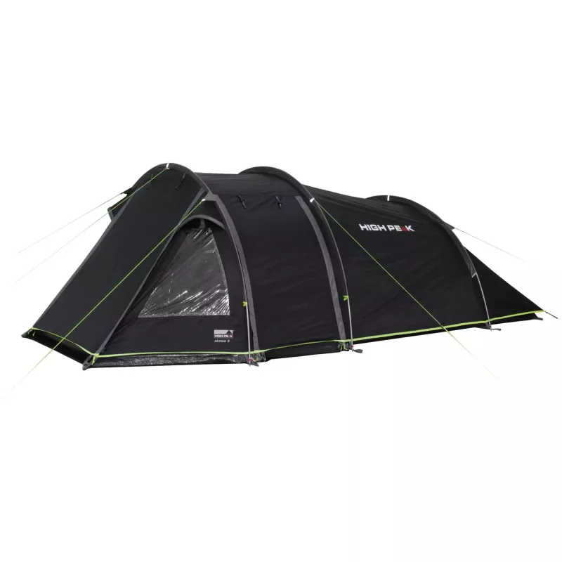 High Peak Atmos 3 kupolinė palapinė 3 asmenims juoda, žalia 11535