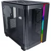 Montech KING 95 Midi-Tower, grūdintas stiklas, ARGB - juoda