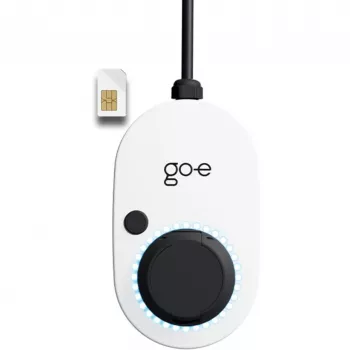 Įkroviklis Gemini 2.0, 11 kW (16A 3 fazių), Wallbox balta/juoda, be kabelio, 4G/LTE