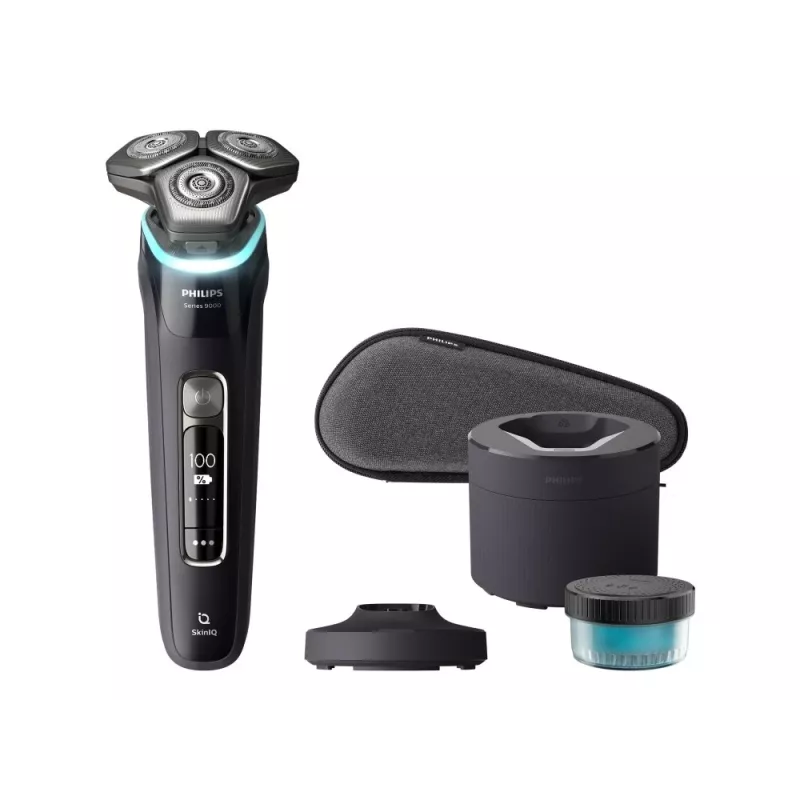 Philips SHAVER Series 9000 S9976/55 vyriškas skustuvas Rotacinis skustuvas Juodas