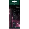 Grafitinis pieštukas Faber-Castell 118296 B juoda rožinė 2 vnt.