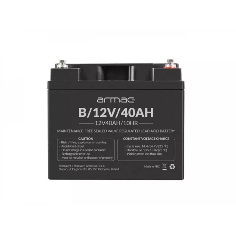 Universali gelinė baterija, skirta UPS Armac B/12V/40Ah